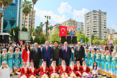 Adana’da 23 Nisan Ulusal Egemenlik ve Çocuk Bayramı coşkuyla kutlandı