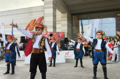 Adana M1 AVM'de çocuklar 23 nisan etkinliklerine bayılacak