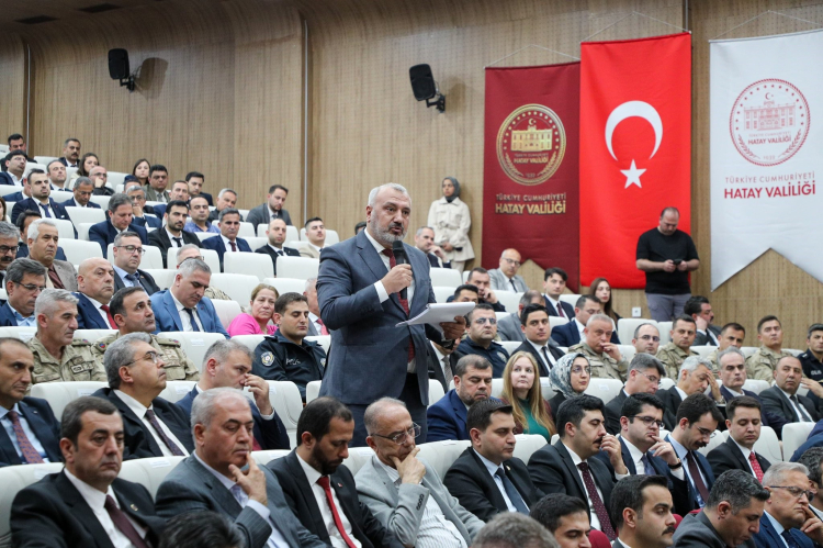 Hatay'da 'Güvenli Okul Güvenli Gelecek Projesi' için ilk adımlar atıldı 2