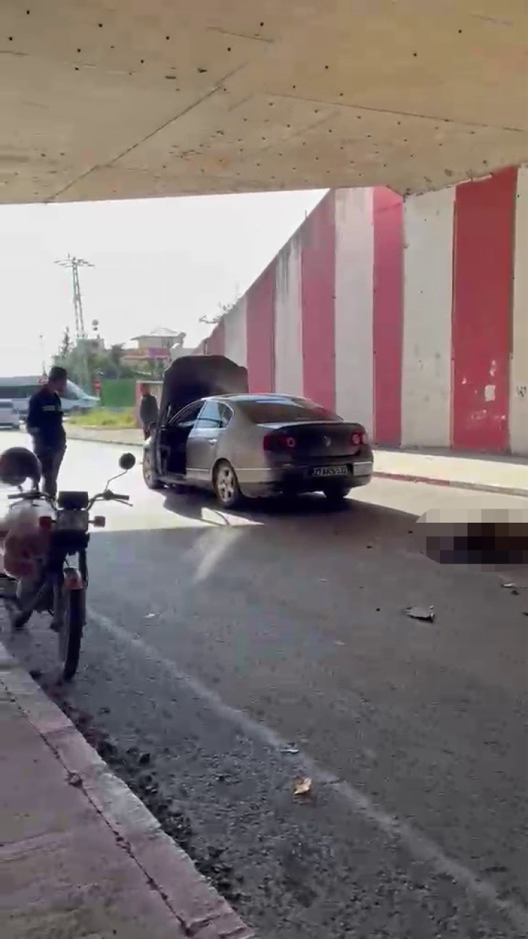 Hatay'da otomobil koyun sürüsüne daldı 17 hayvan telef oldu 3