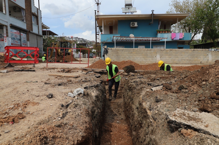 Hatay Kırıkhan'da içme suyu hattının 49 kilometresi tamamlandı 2