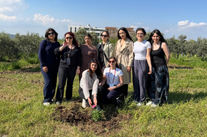 OKÜ öğrencileri yitirilen canları unutmadı: Zeytin fidanları şehitler, gül fidanı Almina için