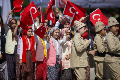 Osmaniye'de 23 Nisan Ulusal Egemenlik ve Çocuk Bayramı kutlandı