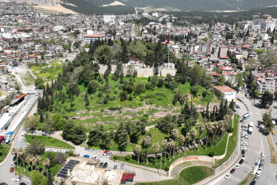 Tarihi Kahramanmaraş Kalesi küllerinden doğuyor: Restorasyonda sona doğru