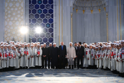 Erdoğan Çamlıca Camisi’nde Hafızlık İcazet Törenine katıldı: 333 öğrenci mezun oldu