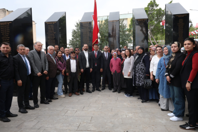 Kozan'da 'Şehitlik Anıtı' dualarla açıldı