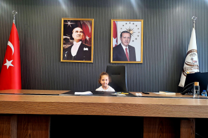 Temsili devir teslimle 23 Nisan’a anlamlı kutlama