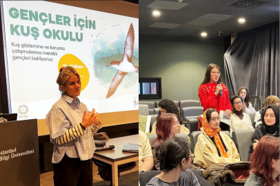 Kuşların göç rotası gençlerin takibinde