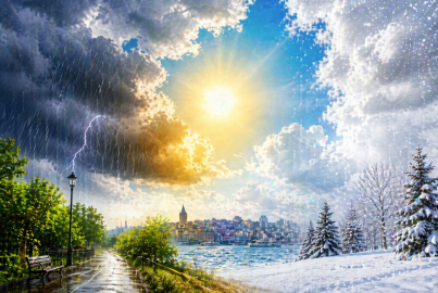 Meteoroloji o iller için alarm verdi, 25 Nisan 2026 günü kuvvetli yağış ve fırtına uyarısı geldi!