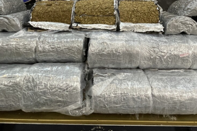Sınır ötesi narkotik operasyonu: 236 kilogram marihuana ele geçirildi