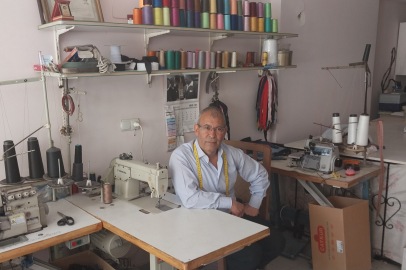 Mersin Mut’ta yarım asırlık terzi Ali Baki’den acı uyarı: "Çırak yok, meslek yok oluyor"