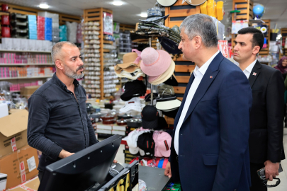Adana Valisi Yavuz Küçükdikili’de esnafın sesine kulak verdi