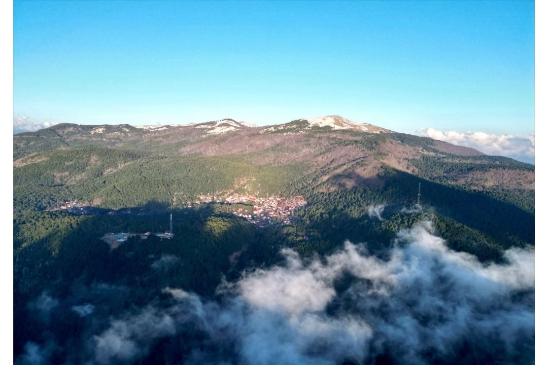 Amanoslar ilkbaharla yeşilin tonlarına büründü