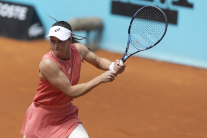 Milli tenisçi Zeynep Sönmez, Madrid Açık Tenis Turnuvası'na veda etti