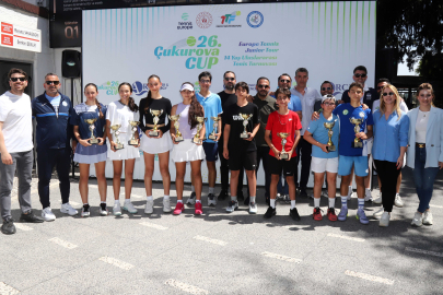 Çukurova Cup 14 Yaş Turnuvası’nda 110 genç sporcu kortta kıyasıya mücadele etti