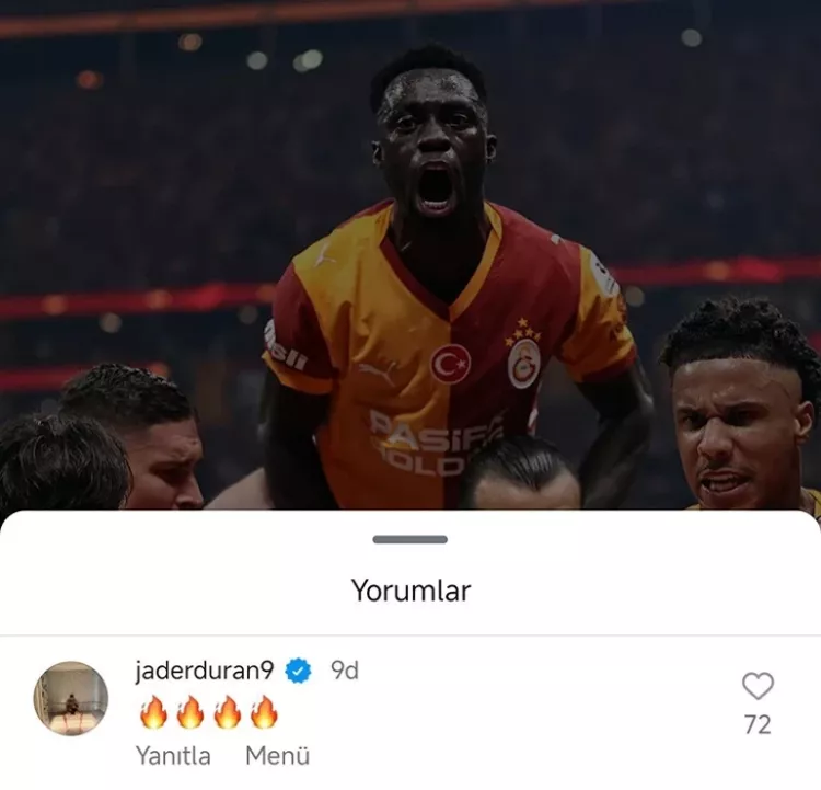 Eski Fenerbahçeli Jhon Duran'ın derbi paylaşımı ortalığı karıştırdı Mert Hakan Yandaş takibi bıraktı 2