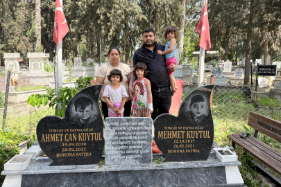 Mersin Tarsus'ta iki evladını yangında kaybeden anne yardım bekliyor