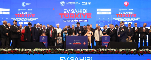 Yüzyılın Konut Projesi'nde kura süreci tamamlandı: 81 ilde 506 bin hak sahibi belirlendi