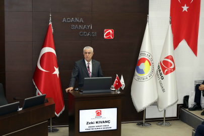 Başkan Kıvanç: Zorlu küresel şartlara rağmen Adana sanayisi güçlü performans sergiliyor