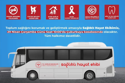 Niğde Mobil Sağlık Ekibi sahada: Çukurkuyu Kasabası’nda ücretsiz tarama ve danışmanlık!