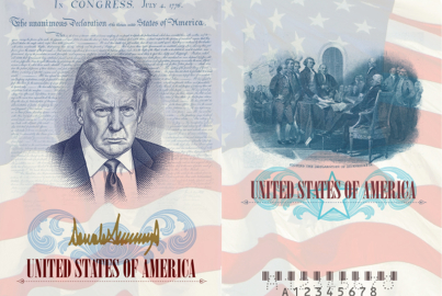 ABD'nin 250. yılına özel pasaport: Trump'ın fotoğrafı ve imzası yer alacak