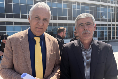 Kayseri’de adliye önünde isyan: "Çiftçinin traktörünü almak kolunu kesmektir"