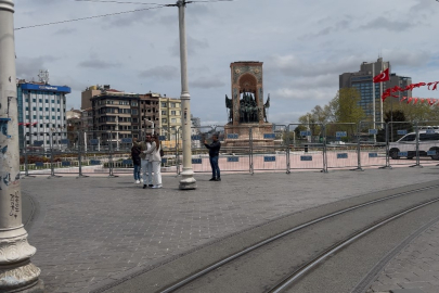 Taksim Meydanı ve İstiklal Caddesi'ne çıkan yollarda 1 Mayıs tedbirleri