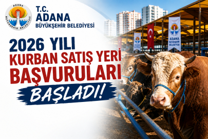 ADANA’DA KURBAN SATIŞ YERİ BAŞVURULARI BAŞLADI