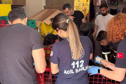 Adana'da markette asansör kazası: Ayağı sıkışan görevliyi itfaiye kurtardı