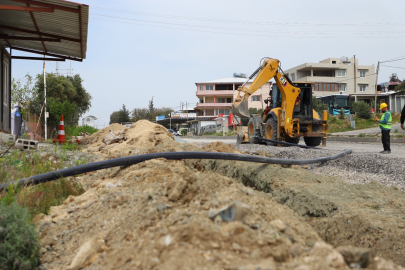 Hatay Samandağ ilçesinde 7 mahalleyi kapsayan içme suyu projesinde sona yaklaşıldı