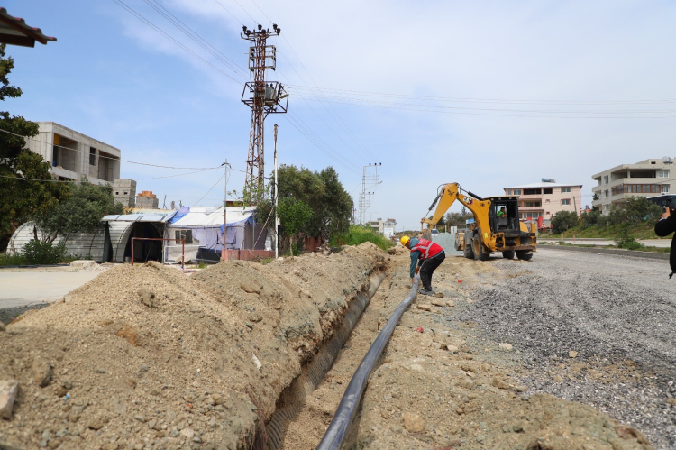 Hatay Samandağ ilçesinde 7 mahalleyi kapsayan içme suyu projesinde sona yaklaşıldı 2
