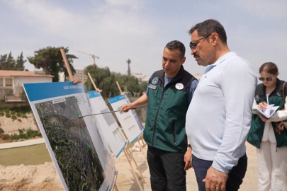 Hatay Valisi Mustafa Masatlı Asi Nehri ıslah projesini yerinde inceledi