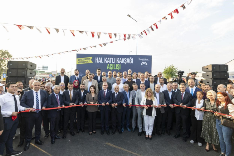 Mersin Hal Katlı Kavşağı hizmete girdi Trafik sorununa 750 milyon liralık çözüm 3