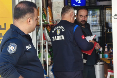 Saimbeyli’de zabıta ve polis ekiplerinden kapsamlı denetim