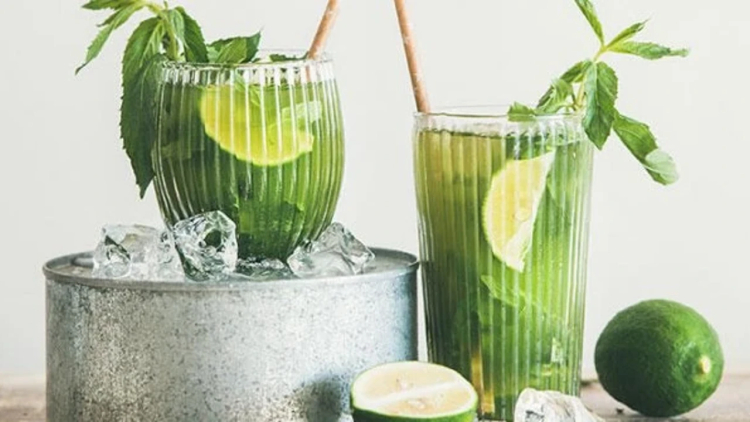 Yeşil Çay-Limonata