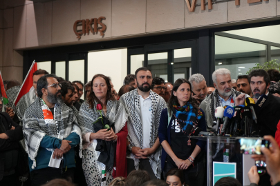 İsrail müdahalesine uğrayan Sumud Filosu aktivistleri İstanbul’da