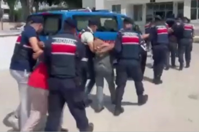 Adana'da jandarmadan şafak operasyonu: Organize suç örgütü üyesi 6 kişi yakalandı