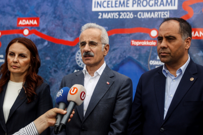 Bakan Abdulkadir Uraloğlu açıkladı: Mersin-Adana hızlı tren hattı yıl sonunda bitiyor