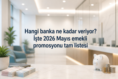 Hangi banka ne kadar veriyor? İşte 2026 Mayıs emekli promosyonu tam listesi