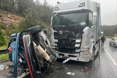 Mersin’de korkunç kaza: 1 ölü, 5 yaralı