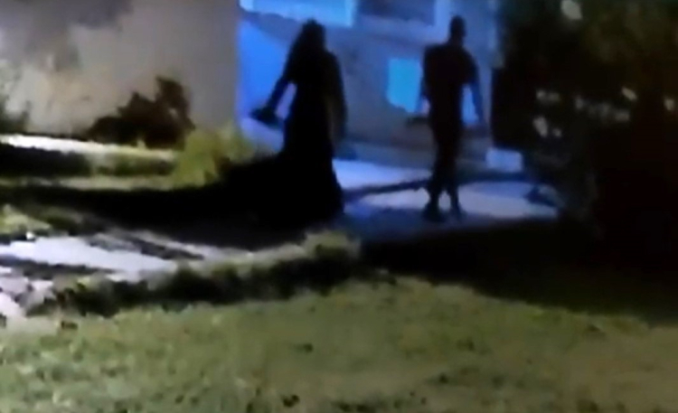 Cinayet öncesi ve sonrası kameraya yansıdı