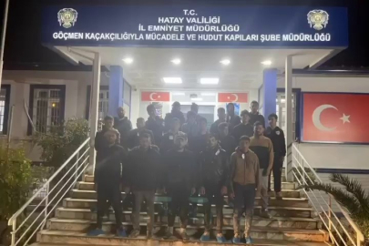 Hatay'da göçmen kaçakçılığı operasyonu: 19 düzensiz göçmen yakalandı ve 3 organizatör tutuklandı