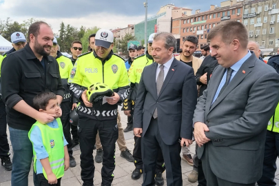 Kaza yapan sürücülere anlamlı hediye