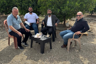Anahtar Parti Yüreğir İlçe Teşkilatı kırsal mahallelerde vatandaşla buluştu