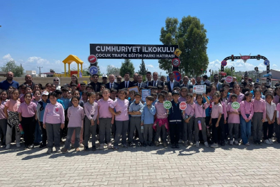 Başkan Çelik sözünü tuttu: Kırıkhanlı miniklere uygulamalı trafik pisti