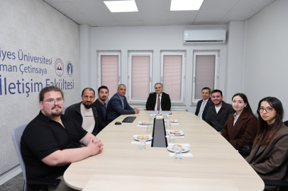 ERÜ Rektörü Prof. Dr. Fatih Altun’dan sinemacı gençlere tam destek