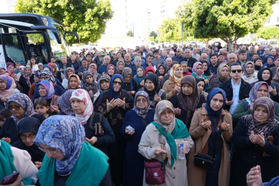 Mersin'den kutsal topraklara ilk adım: Anamur ve Erdemli'de hacı adayları uğurlandı