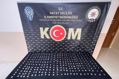 Orta Çağ hazinesi takside yakalandı! Hatay polisinden kaçakçılığa darbe
