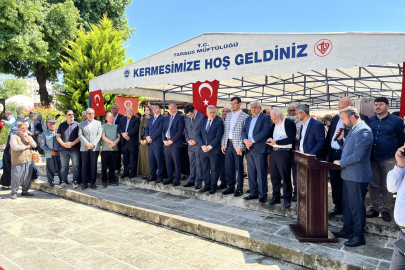 Tarsus'ta Kur'an kurslarına destek amacıyla kermes düzenlendi
