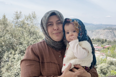 Antalya Gündoğmuş'un minik gezgini: Gökçe bebek sosyal medyayı salladı